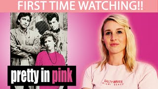 PRETTY IN PINK 1986  FIRST TIME WATCHING  MOVIE REACTION [upl. by Akeret]