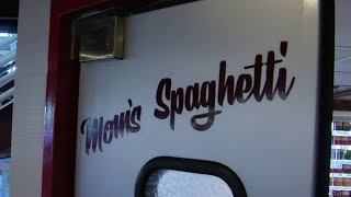 Eminems Moms Spaghetti restaurant opens in Downtown Detroit [upl. by Sokairyk]