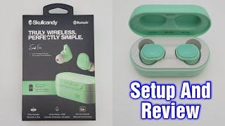 Skullcandy Sesh Evo Earbuds Setup amp Review [upl. by Eelyk]