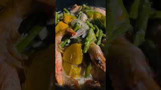 COOKING GINATAANG KALABASA WITH SITAW AND SHRIMP  SHORT [upl. by Smart]