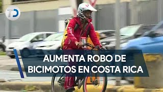 Aumenta robo de bicimotos en Costa Rica [upl. by Yellah]