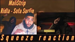 Malistrip Ridla  Sofa Surfin  Reaction [upl. by Ecirbaf]