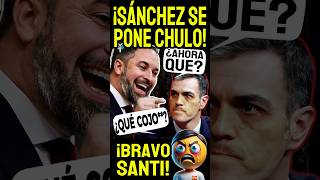 ¡SÁNCHEZ PIERDE LOS PAPELES 💣 Abascal lo acusa de someter a España a fanatismos [upl. by Tynan]