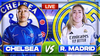 Chelsea vs Real Madrid Womens Champions League LIVE 🔴 [upl. by Wilson696]