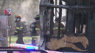 Fire destroys home in Colona [upl. by Gould528]