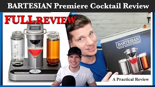 BARTESIAN Premium Review  A Keurig For Cocktails [upl. by Arihas619]