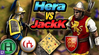 Tatars vs Britons  1v1 Arabia  vs JackK  AoE2 [upl. by Anahsahs900]