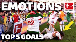 Emotions amp Sheer Drama • Top 5 Goals To Avoid Relegation [upl. by Hsaka]