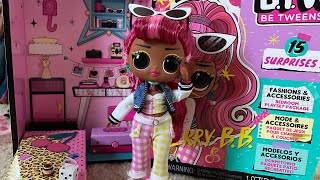 REVIEWING MY FIRST BTW TWEENS DOLL  LOL SURPRISE OMG TWEENS CHERRY BB DOLL REVIEW [upl. by Neelhsa]