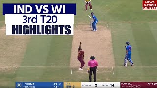 Ind vs Wi 3rd T20 Highlights India vs West Indies 1st T20 Full Highlights  Ind Vs WI Highlights [upl. by Devine260]