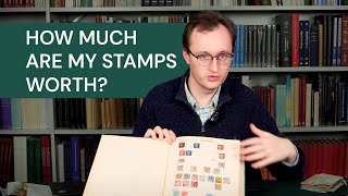 How much are my stamps worth Part 1 Our guide to how we value a stamp collection [upl. by Lomasi]