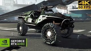 4K Starfield Ultra Realistic Graphic Car Mods  M12B FAV Warthog Standalone  RTX 4090 [upl. by Platas428]