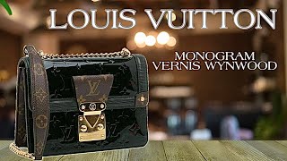 LOUIS VUITTON Wynwood Monogram Vernis Leather Crossbody Bag  ft Babalabags [upl. by Avra131]