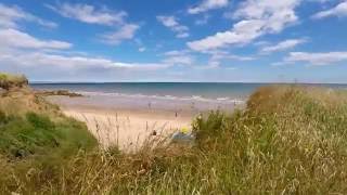 Barmston Beach  Skipsea East Yorkshire July 2016 [upl. by Alton]