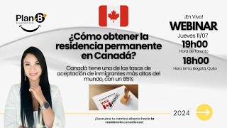 ¿Cómo obtener la residencia permanente en Canadá Conoce los programas a los que puedes acceder [upl. by Zollie376]