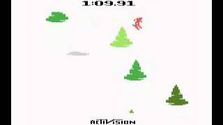 Lets Play Skiing Atari 2600 [upl. by Hong]