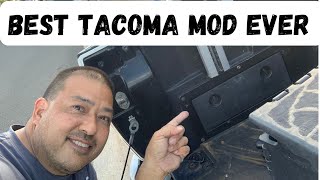 Best Tacoma Mod Bed storage [upl. by Ribaudo]