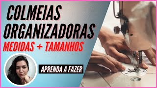 Como fazer colmeias organizadoras  MEDIDASTAMANHOS [upl. by Rie]