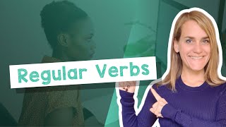 Learn Regular Verbs in the Present Tense in German  A1 with Jenny [upl. by Dripps]