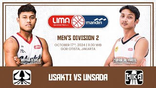 USAKTI vs UNSADA  Mens Division 2  Jakarta  Oct 17 [upl. by Essilec]