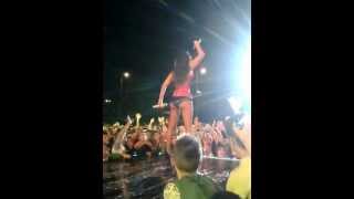 Bleona Qereti koncert ne TETOVE  Zemra boom boom 15092012 [upl. by Ahidam]