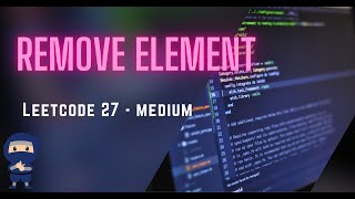 Remove Element  LeetCode 27  Python JavaScript Java C [upl. by Jordain]