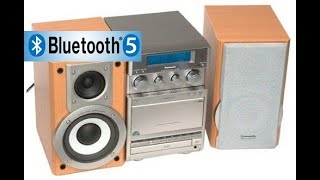 Даёшь Bluetooth 50 модуль VHM314 V20 в музыкальный центр Panasonic SAPM22 [upl. by Schenck]