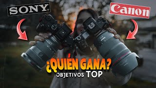 Sony 2470mm F28 GM II vs Canon RF L 2470mm F28  BATALLA de OBJETIVOS [upl. by Icram]