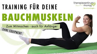 10 Minuten Bauchmuskeltraining  auch für Anfänger geeignet  Therapiezentrum Steyregg [upl. by Celtic]