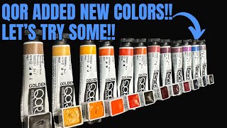 First Look At New Colors Released From QoR in 2024 [upl. by Jannery238]