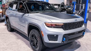 2023 Jeep Grand Cherokee 4xe Trailhawk  First Look [upl. by Chimene]