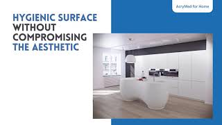 AcryMed for Home｜Meganite® Solid Surface [upl. by Irahc]