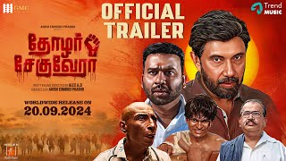 Thozhar Cheguevara  Trailer  Sathyaraj  Alex AD  Anish Edmond  Nanjil Sampath  Cool Suresh [upl. by Kelcy]