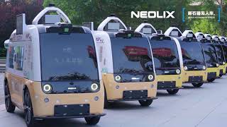 Neolix Autonomous Vehicle A Day In The Life Beijing China  新石器无人车 一日生活 北京亦庄 [upl. by Holtorf]