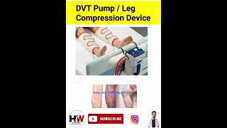 DVT Pump  Leg Compression Device [upl. by Vittorio]