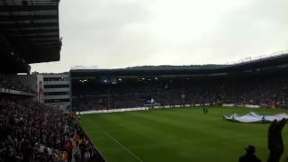 Arminia Bielefeld  VFL Osnabrück 10 Osnabrücker Allez vorm Anpfiff Gästeblock 1152013 [upl. by Davy287]