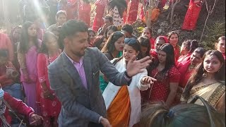 BEST NEPALI WEDDING DANCE  Panchey Baja Dhading  Vlog nibeshkhatiwadawitty [upl. by Myranda839]