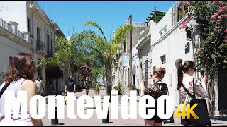 Montevideo Uruguay walking tour 4k 60fps [upl. by Ahsirk]