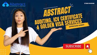 Auditing Services  ICV Certificate  Golden Visa Servcies [upl. by Ragucci]