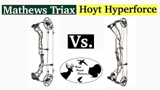 2018 Bow Review Mathews Triax vs Hoyt Hyperforce  Ridge Raised Outdoors [upl. by Eiten]