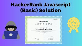 HackerRank Javascript Basic Solution [upl. by Dustan]