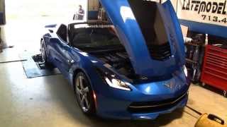 LMR Stock C7 Baseline Dyno Pull [upl. by Ynafit]