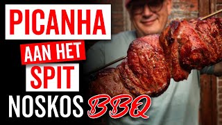 Picanha aan het spit met zelfgemaakte chimichurri saus [upl. by Niko]