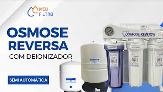 Osmose Reversa com Deionizador ideal para laboratórios farmácia de manipulação e aquários [upl. by Engedus]