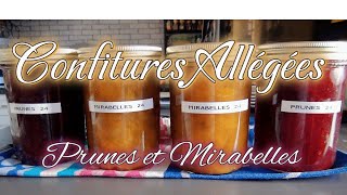 Confitures Allégées Prunes et Mirabelles [upl. by Littell]