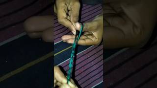 Bracelet making idea yocrafter youtubeshorts ytshorts shorts [upl. by Adnot]