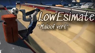 skate maloof vert contest submission LowEstimate [upl. by Voletta]