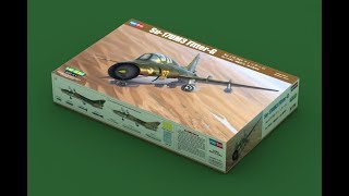 Unboxing Su17UM3 Fitter G Hobbyboss 148 [upl. by Ahsihat570]