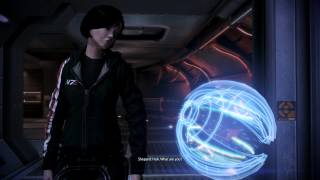 Mass Effect 3 Liara amp FemShep Romance 4 Liaras drone Glyph wo LotSB [upl. by Haukom]