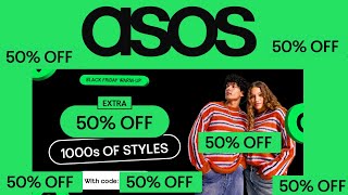 asos promo code november 2022 I ASOS DISCOUNT CODE I asos promo code black friday [upl. by Llenil565]